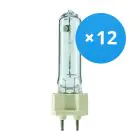 Multipack 12x Philips MASTERColour G12 CDM-T 70W - 942 Koel Wit | Beste Kleurweergave