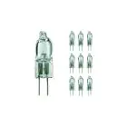 Multipack 10x Philips Microprojection Halogeen G4 Lamp Focusline 10 W 