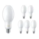 Multipack 6x Philips TrueForce Core LED E27 HPL/SON Mat 18W 3000lm 300D - 840 Koel Wit | Vervangt 80W