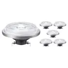 Multipack 6x Philips MASTER LED Spot G53 AR111 10.8W 600lm 9D - 927 Zeer Warm Wit | Beste Kleurweergave - Dimbaar - Vervangt 50W