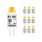Multipack 10x Osram LED Pin Micro Capsule G4 1W 100lm - 827 Zeer Warm Wit | Vervangt 10W