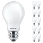 Multipack 10x Philips Corepro LED Lamp E27 Peer Mat 7W 806lm - 830 Warm Wit | Vervangt 60W