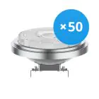 Multipack 50x Noxion Spot LED Spot G53 AR111 7.2W 450lm 40D - 918-927 Dim To Warm | Beste Kleurweergave - Dimbaar - Vervangt 50W