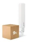 Multipack 9x Philips CorePro PL-C LED 8.9W 990lm - 830 Warm Wit | 2-Pin - Vervangt 26W
