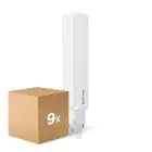 Multipack 9x Philips CorePro PL-C LED 8.9W 1100lm - 840 Koel Wit | 2-Pin - Vervangt 26W