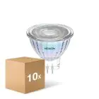 Multipack 10x Noxion LED Spot GU4 MR11 1.8W 184lm 36D - 827 Zeer Warm Wit | Vervangt 20W