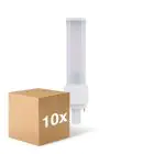 Multipack 10x Ledvance Dulux-D LED 7W - 840 Koel Wit | 2-Pin - Vervangt 18W