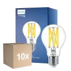 Multipack 10x Philips Master LED E27 Peer Filament Helder 10.5W 1521lm - 922-927 Dim To Warm | Beste Kleurweergave - Dimbaar - Vervangt 100W