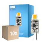 Multipack 10x Philips LED Capsule CorePro G4 Helder 1W 100lm - 827 Zeer Warm Wit | Vervangt 10W 