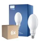 Multipack 6x Philips LED TrueForce Core HPL E27 24.5W 4000lm - 830 Warm Wit | Vervangt 125W