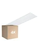 Multipack 4x Philips LED Paneel Ledinaire RC065B 28W 3400lm - 830-835-840 CCT | 120x30cm - UGR 