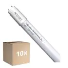 Multipack 10x Noxion LED Buis T8 Avant Extreme (EM/Mains) Ultra Output 8.4W 1350lm - 830 Warm Wit | 60cm - Vervangt 18W
