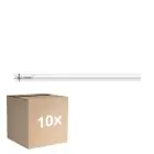 Multipack 10x Philips Master LED Buis T8 (EM/Mains) Ultra Output 20W 3700lm - 865 Daglicht | 150cm - Vervangt 58W