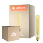 Multipack 4x Ledvance Vintage 1906 LED E27 Buis Goud 4W 400lm - 820 Zeer Warm Wit | Vervangt 35W