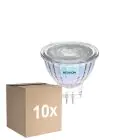 Multipack 10x Noxion LED Spot Reflector GU4 MR11 4.5W 345lm 36D - 927 Zeer Warm Wit| Beste Kleurweergave - Dimbaar - Vervangt 35W