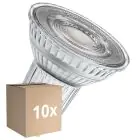 Multipack 10x Ledvance LED Reflector GU10 PAR16 2.4W 230lm 36d - 930 Warm Wit Warm Wit| Dimbaar - Vervangt 35W