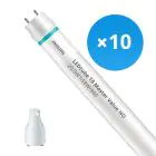 Multipack 10x Philips LED Buis T8 MASTER Value (EM/Mains) High Output 20.5W 3100lm - 840 Koel Wit | 150cm - Vervangt 58W